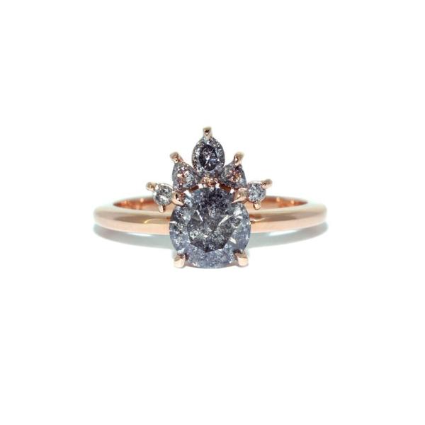 Anita Salt & Pepper Diamond