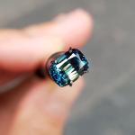 1.21ct Cushion Parti Sapphire